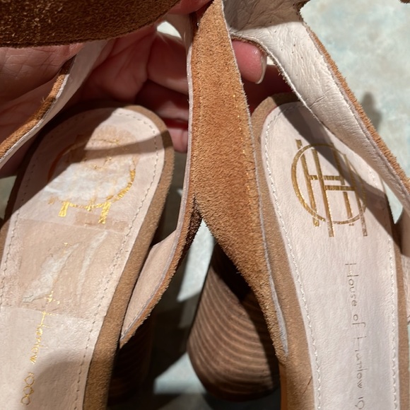 House of Harlow suede sandals (sz 7.5) - Picture 10 of 12